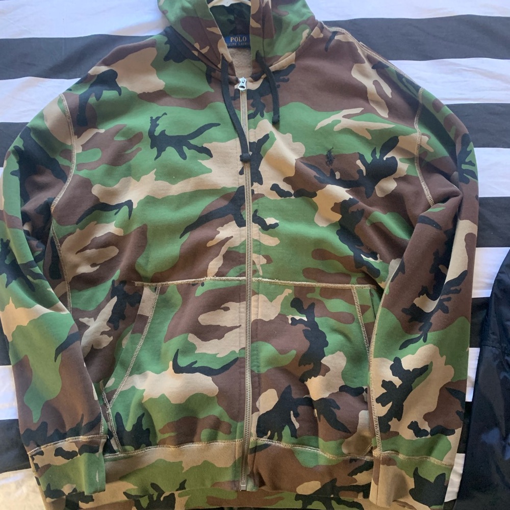 Ralph Lauren Camo Hoodie